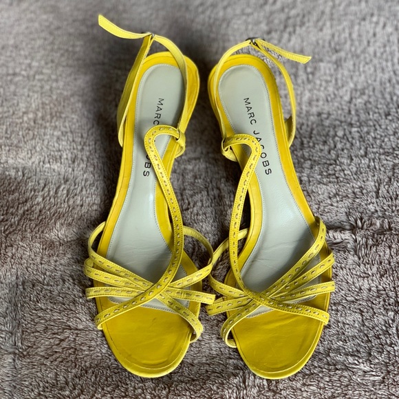 Marc Jacobs Strappy Heeled Sandals - Picture 2 of 8